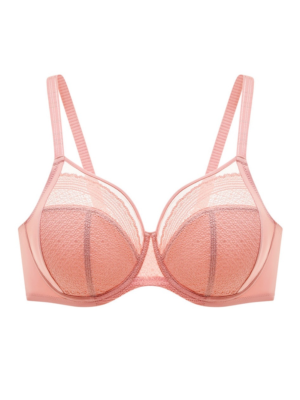 NWT Salma Flexwire Full Coverage Lace Bra Understance 34G Sakura